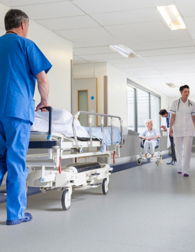 Suelo Vinílico Hospital Celeste Anhidro AN-8205