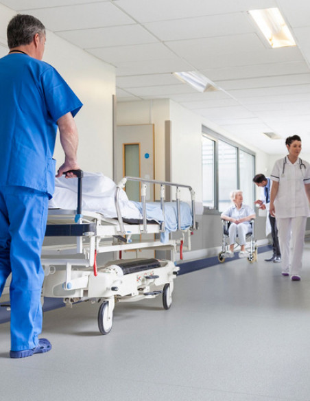 Suelo Vinílico Hospital Celeste Anhidro AN-8205