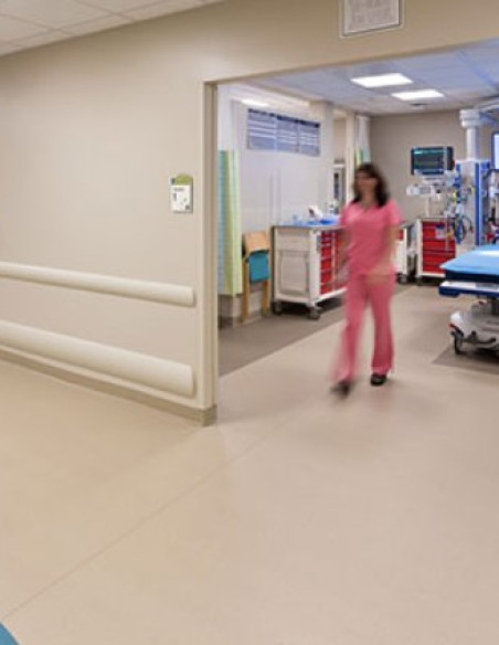 Suelo Vinílico Homogéneo Hospital Beige Claro VI-6972