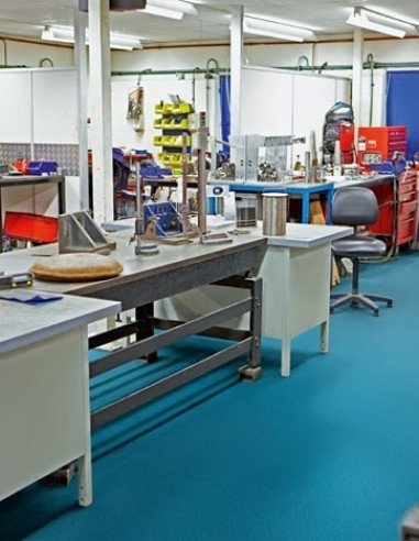 Suelo Vinílico Antideslizante Azul SS-11341