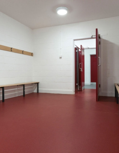 Suelo Vinílico Antideslizante Vestuario Rojo SS-11360