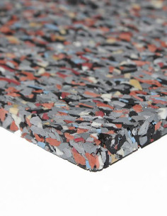 Rollo Caucho Deportivo Energy Comfort 4 mm Gris EPDM Multicolor 2