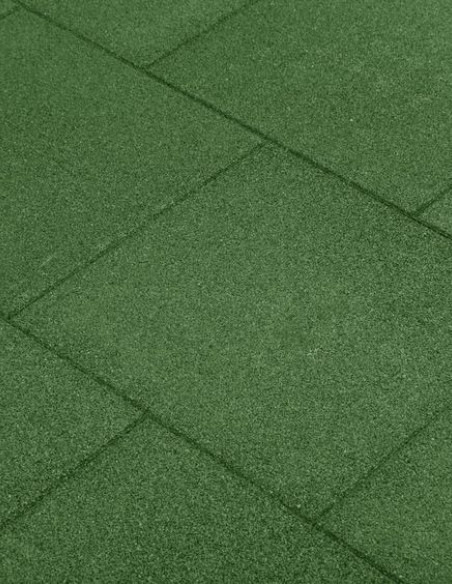 Loseta Caucho 20 mm Verde