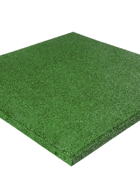 Loseta Caucho 20 mm Verde 500x500 mm Loseta Caucho 20 mm Verde 500x500 mm