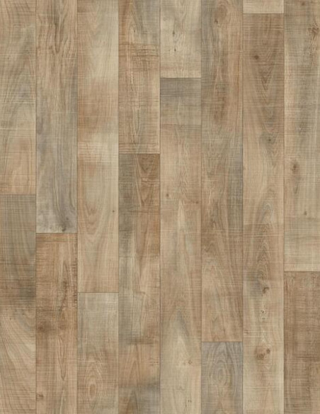 Suelo Vinílico Base Textil Roble Serrado 676L