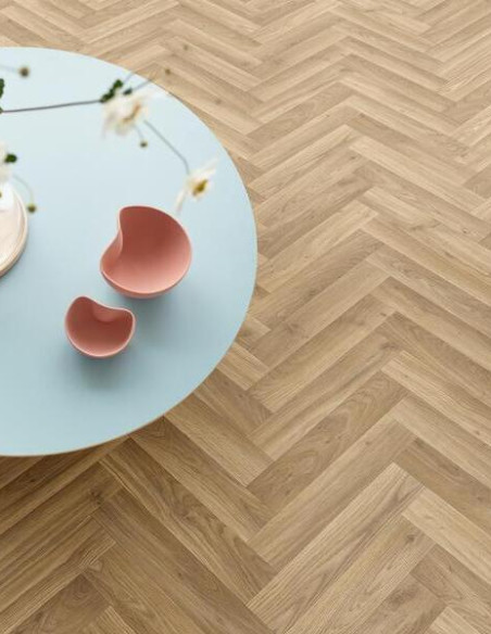 Suelo Vinílico Espiga Roble Beige 369M