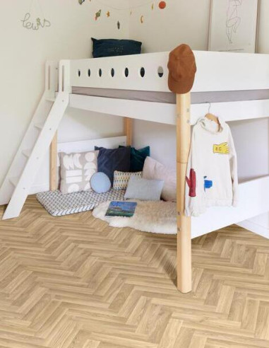 Suelo Vinílico Espiga Roble Beige 369M