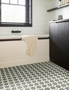 Suelo Vinílico Hidráulico Estrella Gris y Beige 990M 2 Suelo Vinílico Hidráulico Estrella Gris y Beige 990M 2