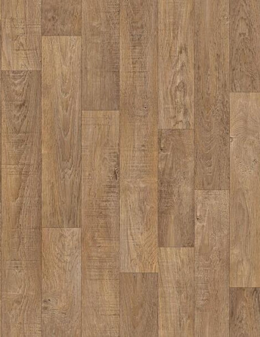 Suelo Vinílico Rollo Madera Marrón