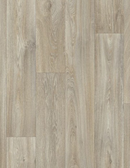 Suelo Vinílico Base Textil Roble Havanna Gris 696L