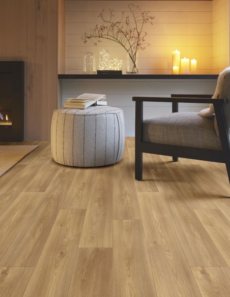 Suelo Vinílico Base Textil Roble Columbia 636L