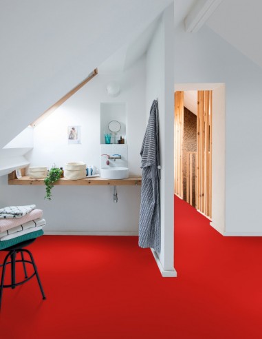 Suelo Vinílico Rojo 434M