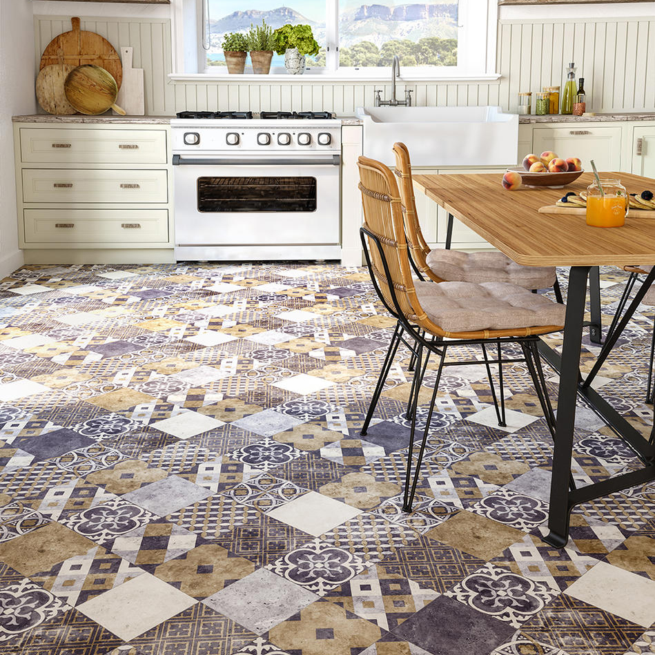 Iconik 260D Zaragoza Tile Indigo